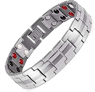 Bracelet énergétique médical avec pierre de germanium pour éliminer les charges électriques du
