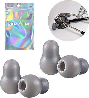 Bouchons d'oreille de remplacement en silicone pour stéthoscope littmann remplacement confortable des embouts