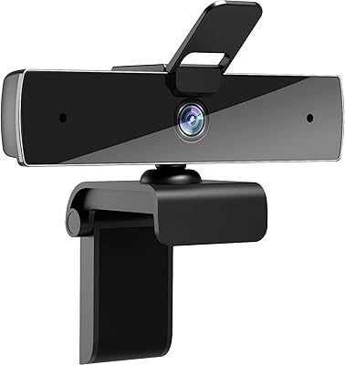 Webcam avec microphone et cache de confidentialité [mise à niveau] webcam qtniue fhd