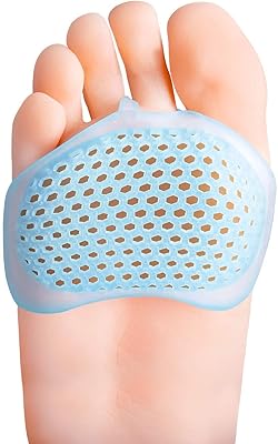 2 pièces coussinets métatarsiens en silicone coussins pour l'avant-pied pour femmes hommes coussinets