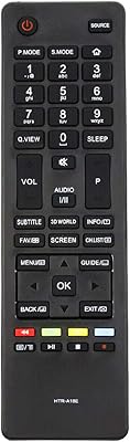 Télécommande allimity htr-a18e pour téléviseur lcd haier le22m600cf le24m600c le28m600c le32m600c