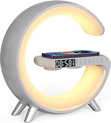 Lampe de table de chevet, lampe de nuit de bureau avec chargeur