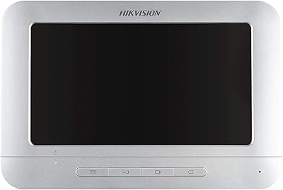 Interphone hikvision - visiophone hikvision - ip66 pour installations extérieures, résistant à la poussière