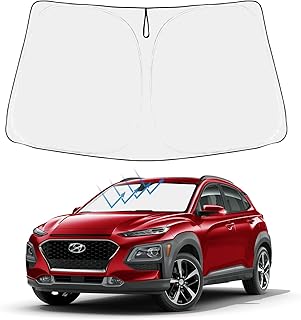 Pare-soleil pliable pour hyundai kona 2018-2022, accessoires de berline améliorés 2021