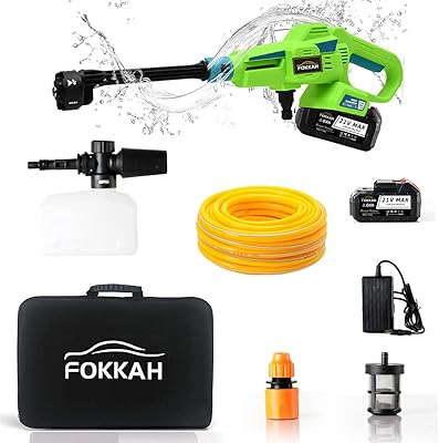 Nettoyeur haute pression de voiture multifonction vocah 6 en 1 outil