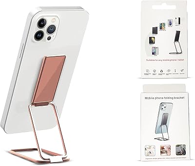 Support d'anneau de téléphone dynamxed, repose-doigt pliable pour bureau/bureau, rotation à 360 degrés