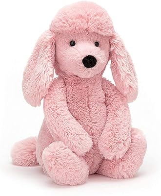 Jouet caniche en peluche, oreiller en peluche de 16 pouces, oreiller doux et moelleux pour chiots et chiens - cadeau pour chaque âge et occasion, caniche rose. Électroménager, mode, beauté... Diaytar a tout en stock