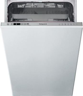 Lave-vaisselle encastrable hotpoint hsic3m19cukn slim 45 cm 10 couverts - argent