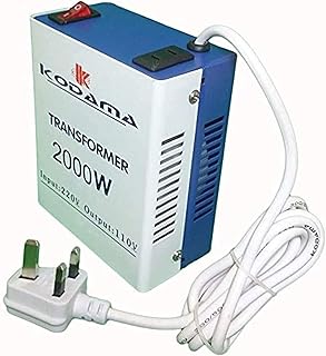 Onduleur kodama 2000 w 220 v à 110 v, adaptateur secteur universel, prise