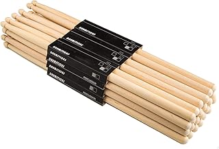 12 paires de baguettes en bois d'érable 7a, enfants et adultes, accessoires