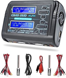 Batterie lithium-ion life nicd nimh lihv batterie intelligente pb lipo double déchargeur ac150w