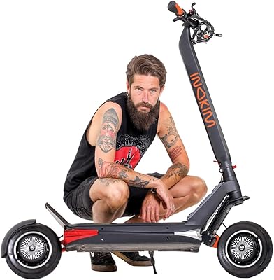 Scooter électrique ultra léger innochem pour adultes, 21 mph, moteur 350 w