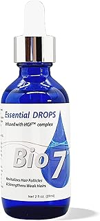 Bio 7 gouttes essential miracle enrichi en complexe hgf, stimule les follicules pileux