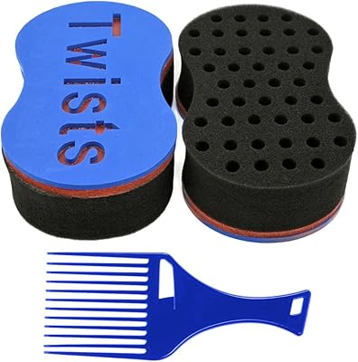 Brosse à cheveux éponge de rasage b-wave twist wave, outil de rasage à