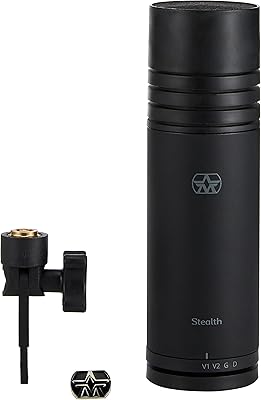 Aston microphones studio microphone/diffusion en direct à condensateur cardioïde de haute qualité