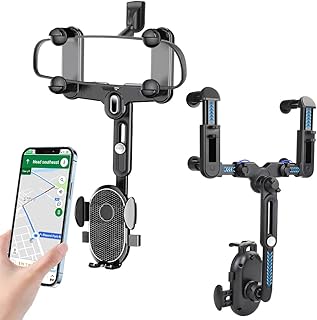 2022 nouvelle version support de téléphone pour rétroviseur de voiture rétractable