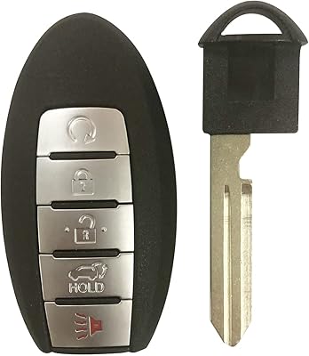 Clé de voiture intelligente de remplacement de pièces supplémentaires pour nissan 2013-2016 pathfinder