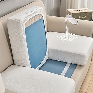 Housses de coussin de siège de canapé housses de remplacement canapé imperméables protection extensible pour oreillers. Diaytar : Votre partenaire e-commerce au quotidien