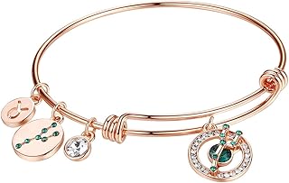 Bracelet extensible lefael superstar zodiac avec cristaux fantaisie constellation du zodiaque pierre