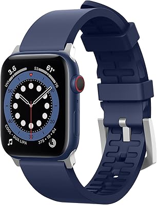 Bande en caoutchouc fluoré de luxe elago pour apple watch 40