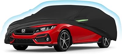 Bâche de voiture pour honda civic 2016-2022 2023 housse imperméable toutes saisons résistante