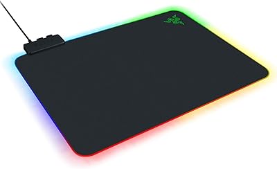 Tapis de souris de jeu solide razer firefly v2 rgb : éclairage