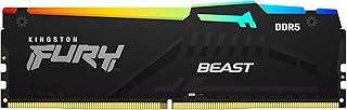 Mémoire de jeu kingston pour ordinateur de bureau fury best ddr5 rgb 16