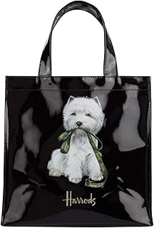 Petit sac shopping westie noir