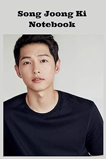 Cahier song joong ki : journal ligné - cadeau parfait pour les amateurs