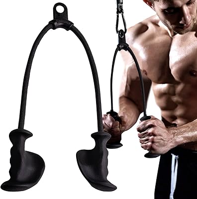 Corde de triceps ergonomique kkh avec poignée antidérapante en caoutchouc naturel pour activer