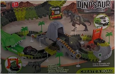 Ensemble de pistes de dinosaures. Optimisez votre budget avec Diaytar Sénégal