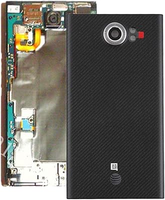Couverture arrière professionnelle compatible avec blackberry priv (version américaine) avec objectif d'appareil photo