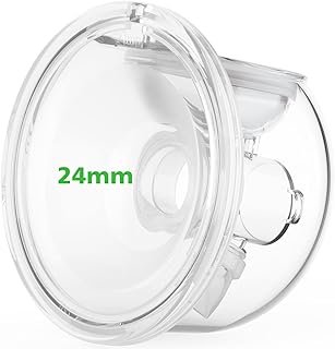 Kit de pièces de rechange avec bride de 24 mm pour tire-lait portable