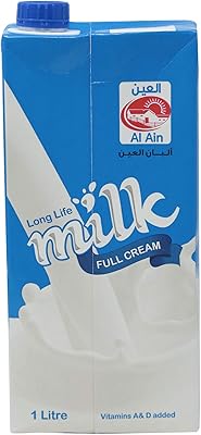 مزارع العين uht كامل الدسم 1 لتر