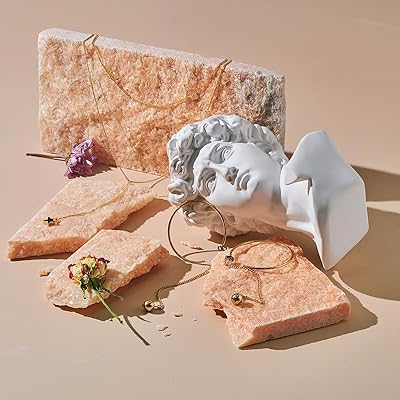 3 pièces de conception de produit original cube de pierre de cristal naturel