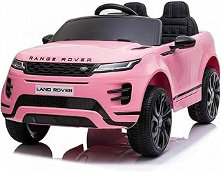 Suv dorsa jeep range rover evoque 12 v à piles - rose, re99-pink