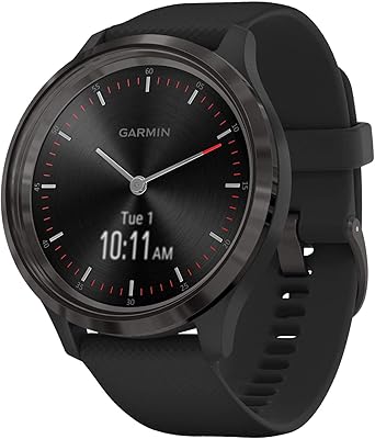 Montre intelligente hybride garmin vivo move 3 avec aiguilles réelles et écran tactile