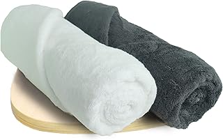 Serviette de bain en bambou, super absorbante et douce, antibactérienne, 600 g, 59,7