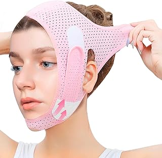 Mecacoz ceinture amincissante en forme de v pour le visage, ceinture de levage