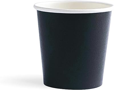 Gobelet en papier robuste à paroi simple ponypack de 4 oz - tout
