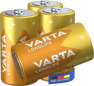 Piles alcalines varta seababy lr14 longue durée (4 pièces) fabriquées en allemagne