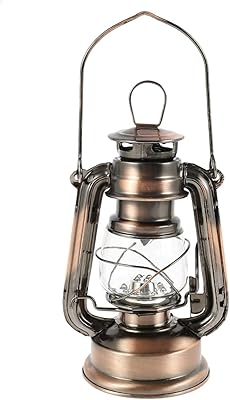 Éclairage extérieur lampe lanterne vintage alimenté par batterie de table led pour bar