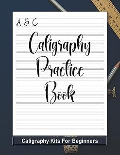 Livre de pratique de la calligraphie kits de caligraphie pour les débutants