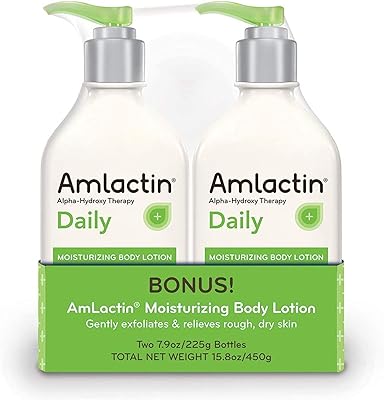 Lait hydratant quotidien pour le corps am lectin | hydrate et réduit instantanément