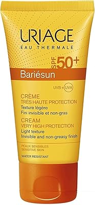 Uriage baryson crème hydratante haute protection solaire gratuite spf 50+, 50 ml