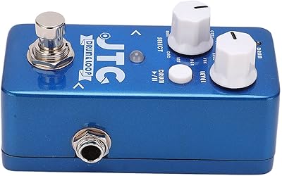 Mini effet d'enregistrement, 24 bits 10 rythmes de batterie en boucle, effets