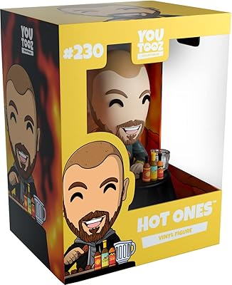 Figurine en vinyle shaun evans hot ones de 5 pouces de first we