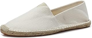 Chaussures décontractées sofy pour hommes, chaussures en toile respirantes en chanvre à enfiler