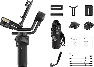 Caméra portable labemus whipple 3s combo, stabilisateur de cardan à 3 axes à