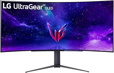 Moniteur de jeu incurvé lg ultra gear oled 45gr95qe 45 pouces